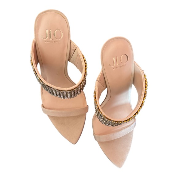 JLO by Jennifer Lopez Womens Noin Tan Sandals Size 6 (7760691) - Picture 2 of 5